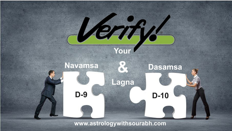 Verify Navamsa and Dasamsa Lagna